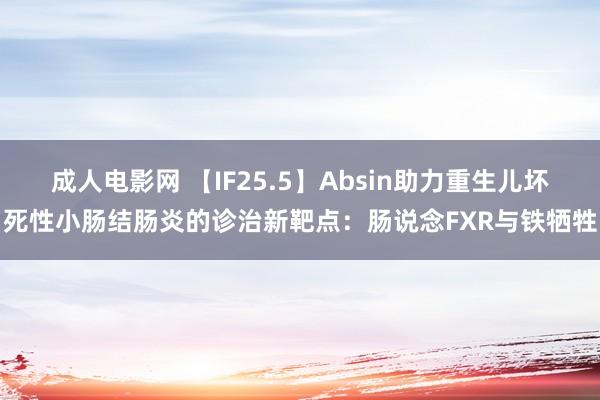 成人电影网 【IF25.5】Absin助力重生儿坏死性小肠结肠炎的诊治新靶点：肠说念FXR与铁牺牲
