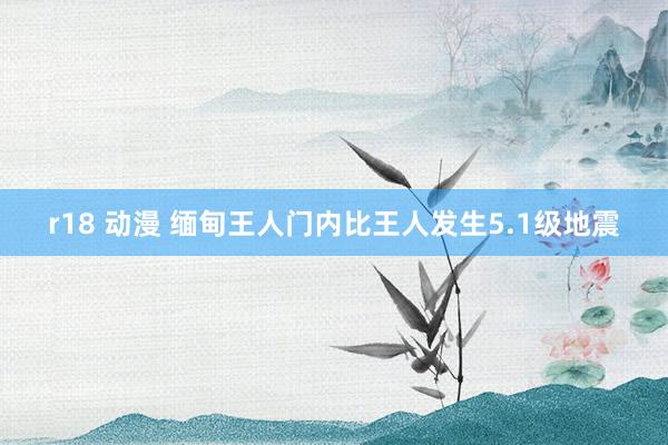 r18 动漫 缅甸王人门内比王人发生5.1级地震