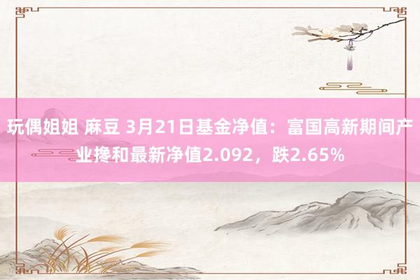 玩偶姐姐 麻豆 3月21日基金净值：富国高新期间产业搀和最新净值2.092，跌2.65%